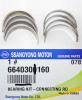 SSANGYONG 6640300160 Вкладыши коленвала шатунные (комплект) STD