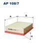 FILTRON AP1087 Фильтр воздушный FILTRON AP108/7 NF