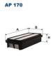 FILTRON AP170 Воздушный фильтр