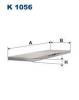 FILTRON K1056 Фильтр, воздух во внутренном пространстве