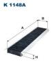 FILTRON K1148A Фильтр, воздух во внутренном пространстве
