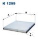 FILTRON K1299 Фильтр салонный K1299