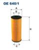 FILTRON OE640/1 Масляный фильтр