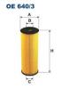 FILTRON OE640/3 Масляный фильтр