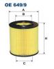 FILTRON OE649/9 Масляный фильтр