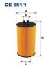 FILTRON OE651/1 Масляный фильтр