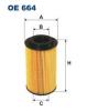 FILTRON OE664 Масляный фильтр