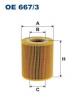 FILTRON OE667/3 Фильтр масляный LAND ROVER DISCOVERY 3.0D 09-