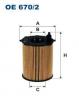 FILTRON OE670/2 Масляный фильтр