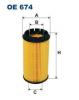 FILTRON OE674 Масляный фильтр