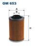 FILTRON OM 653 Фильтр масляный  OM 653
