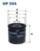 FILTRON OP554 Масляный фильтр
