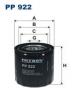 FILTRON PP922 Топливный фильтр