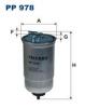 FILTRON PP978 Топливный фильтр