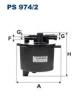 FILTRON PS974/2 Топливный фильтр