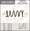 MASUMA CS-1040 Пружина подвески Masuma CS-1040 front CORONA/ AT191