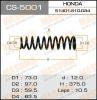 MASUMA CS-5001 Пружина подвески Masuma CS-5001 front CR-V/ RD1