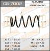 MASUMA CS-7002 Пружина подвески Masuma CS-7002 rear FORESTER/ SG5