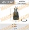 MASUMA MB-1772 Шаровая опора Masuma MB-1772   front low CX-9/TB