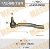 MASUMA ME-9818R Наконечник рулевой тяги Masuma ME-9818R  CAMRY HYBRID/ AVV50, ACV51   RH