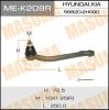MASUMA ME-K209R Наконечник рулевой тяги Masuma ME-K209R  HYUNDAI, KIA/ ELANTRA, CERATO  RH