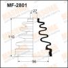 MASUMA MF-2801 Привода пыльник Masuma MF-2801