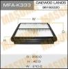 MASUMA MFAK333 Воздушный фильтр    (1/40)  DAEWOO/ LANOS/ V1300, V1500, V1600   97-02