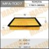 MASUMA MFA-T007 Воздушный фильтр  Masuma   MFA-T007 TOYOTA 4Runner,LC Prado 09~,FJ Cruiser 06~;LEXUS GX460 09~
