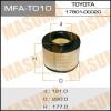 MASUMA MFA-T010 Воздушный фильтр  Masuma   TOYOTA/ HILUX/ KUN25L, KUN26L, KUN35L   11-     (1/8)
