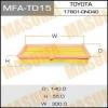 MASUMA MFA-T015 Воздушный фильтр  Masuma   MFA-T015 TOYOTA/ YARIS/ NLP90  08-