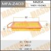 MASUMA MFA-Z403 Воздушный фильтр  Masuma   MFA-Z403  MAZDA/ MAZDA2     (1/20)