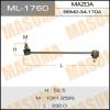 MASUMA ML-1760 Линк Masuma ML-1760  front  MAZDA3/ BLEFP   09-