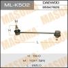 MASUMA ML-K502 Линк Masuma ML-K502,  front  DAEWOO, CHEVROLET