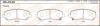 MASUMA MS-2546 Колодки  дисковые Masuma  MS-2546 / AN-751WK  (1/12)