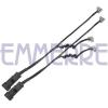 EMMERRE 960881 Датчики износа колодки комплект 2 штуки L=365