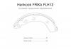 HANKOOK FLH12 Колодки тормозные Hankook Frixa FLH12 Hyundai  Getz (2002-)