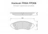HANKOOK FPD06 Колодки тормозные Hankook Frixa FPD06 Daewoo NEXIA (DOHC) (KLETN)(1.5 16V)(03~08) пер.