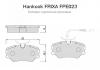 HANKOOK FPE023 Колодки тормозные FRIXA пер Peugeot 306/405