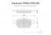 HANKOOK FPE109 Колодки тормозные