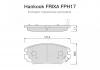 HANKOOK FPH17 Колодки тормозные Hankook FRIXA FPH17 Hyundai GRANDEUR (TG)(2.7, 3.3)(16)(05~)/SONATA NF (3.3)(16)(04~)/CIVIC 4D (06~09)(oem:45022-SNB-E01)