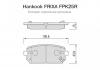 HANKOOK FPK25R Торомозные колодки (дискового тормоза)