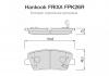 HANKOOK FPK26R Колодки тормозные FRIXA зад Hyundai/KIA