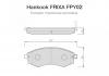 HANKOOK FPY02 Торомозные колодки (дискового тормоза)
