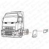 COVIND 3FH/609 Корпус указателя поворотов левый Volvo vers 3