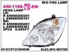 DEPO 4401160LLDEM Блокфара лев.MERCEDES SPRINTER 06=] H7/H7