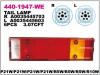 DEPO 440-1947R-WE Фонарь задний многосекционный правый 7 секций прямоугольный с ребрами