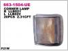 DEPO 6631504LUE Указатель поворота левый Eurotech 96