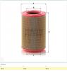 MANN-FILTER C311254 Воздушный фильтр