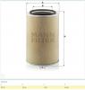 MANN-FILTER C331840 Воздушный фильтр