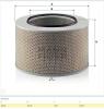MANN-FILTER C421404 Воздушный фильтр